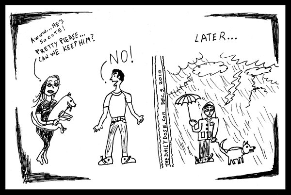 editorial cartoon 
about human nature. from thedailydose.harari.org