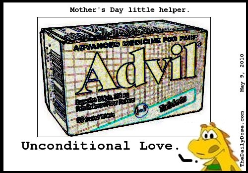 Mother's Day little 
helper. Unconditional love. thedailydose.harari.org .