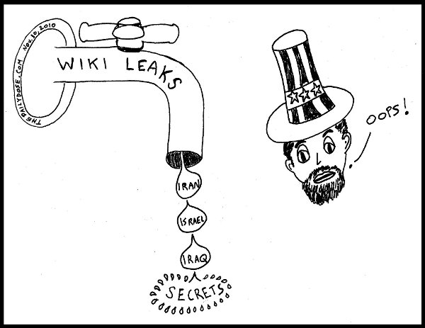 WIKI Leaks: Iran, 
Israel, Iraq, ... SECRETS. Uncle Sam: Oops! thedailydose.harari.org .