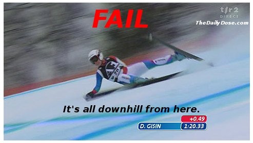 FAIL. It's all 
downhill from here.