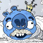 polar vortex pig editorial webcomic by laughzilla for the daily dose from January 14, 2014